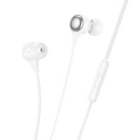 Проводные наушники HOCO M116 Benevolent, Jack 3.5mm, 1.2 м, белый
