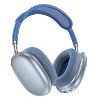 Беспроводные наушники накладные HOCO W55 Pleasing, Bluetooth, синий