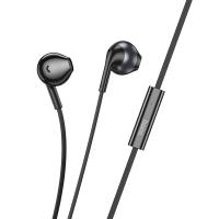 Проводные наушники HOCO M115 Sagacious, Type-C, 1.2 м, черный