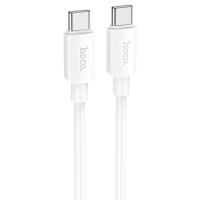 Кабель USB-C HOCO X96 Hyper Type-C - Type-C, 3A, 60W, 1 м, белый