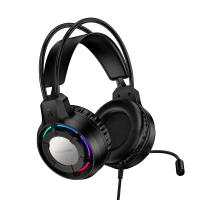 Проводные наушники BOROFONE BO112 Wave, USB+Jack 3.5mm, 2 м, черный оптом Проводные наушники BOROFONE BO112 Wave, USB+Jack 3.5mm, 2 м, черный