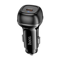 Автомобильное зарядное устройство HOCO Z58 Rank, 1xUSB-C, 30W, черный