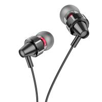 Проводные наушники HOCO M90 Delight, Type-C, 1.2 м, черный