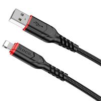 Кабель USB HOCO X59 Victory USB - Lightning, 2.4А, 2 м, черный