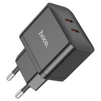 Сетевое зарядное устройство HOCO N29 Triumph 2xUSB-C, 35W, черный