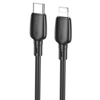 Кабель USB-C BOROFONE BX93 Super power Type-C - Lightning, 20W, 1 м, черный