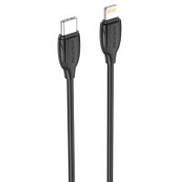 Кабель USB-C BOROFONE BX19 Benefit Type-C - Lightning, 20W, 3 м, черный