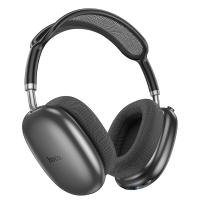 Беспроводные наушники накладные HOCO W55 Pleasing, Bluetooth, серый металлик