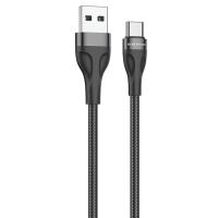 Кабель USB BOROFONE BX61 Source USB - Type-C, 3A, 1 м, черный