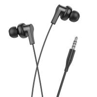 Проводные наушники HOCO M114 Jia, Jack 3.5mm, 1.2 м, черный
