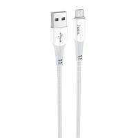 Кабель USB HOCO X70 Ferry USB - MicroUSB, 2.4А, 1 м, белый