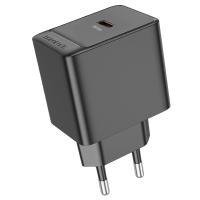 Сетевое зарядное устройство BOROFONE BAS15A Erudite 1xUSB-C, 30W, черный