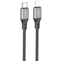 Кабель USB-C HOCO X92 Honest Type-C - Lightning, 20W, 3 м, черный