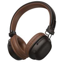 Беспроводные наушники накладные HOCO W64 Earl, Bluetooth, коричневый