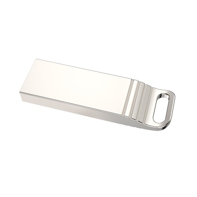 USB флеш-накопитель BOROFONE BUD1 Nimble, USB 2.0, 8GB, серебристый