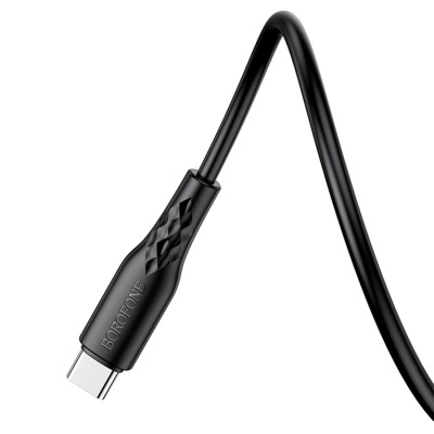 Кабель USB BOROFONE BX48 USB - Type-C, 3A, 1 м, черный