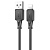 Кабель USB HOCO X101 Assistant USB - Lightning, 2.4А, 1 м, черный