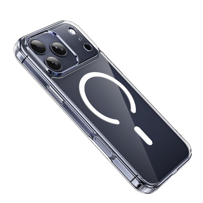 Чехол HOCO TPU Magnetic series для iPhone 17 Pro Max (6.9"), прозрачный