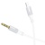 Аудиокабель BOROFONE BL19 Creator AUX Jack 3,5 (m) - Lightning (m), 1 м, белый