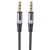 Аудиокабель BOROFONE BL19 Creator AUX Jack 3,5 (m) - Jack 3,5 (m), 1 м, черный
