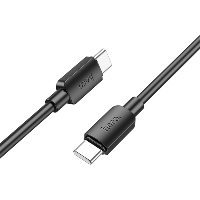 Кабель USB-C HOCO X96 Hyper Type-C - Type-C, 3A, 60W, 1 м, черный