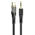 Аудиокабель HOCO UPA25 AUX Jack 3,5 (m) - Type-C (m), 1 м, черный