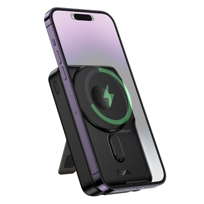 Портативный аккумулятор HOCO Q48 Core, с беспроводной зарядкой, 20W, 10000 мА⋅ч, черный
