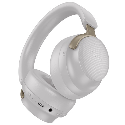 Беспроводные наушники накладные HOCO W53 Plus, Bluetooth, серый