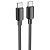 Кабель USB-C HOCO X96 Hyper Type-C - Type-C, 3A, 60W, 1 м, черный