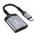 Переходник/Адаптер HOCO UA25 Card reader Type-C (m) - TF/SD, 19 см, серый металлик