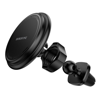Автомобильный держатель BOROFONE BH135 Parker, магнитный, на воздуховод, черный
