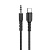 Аудиокабель HOCO UPA17 AUX Jack 3,5 (m) - Type-C (m), 1 м, черный