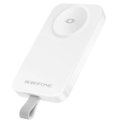 Портативный аккумулятор BOROFONE BJ61 Emergency, для Apple watch, 2500 мА⋅ч, белый