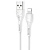 Кабель USB HOCO X37 Cool USB - Lightning, 2.4А, 1 м, белый