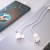 Проводные наушники HOCO M101 Pro Crystal, Type-C, 1.2 м, белый