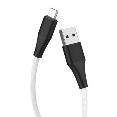 Кабель USB HOCO X32 Excellent USB - MicroUSB, 2А, 1 м, белый