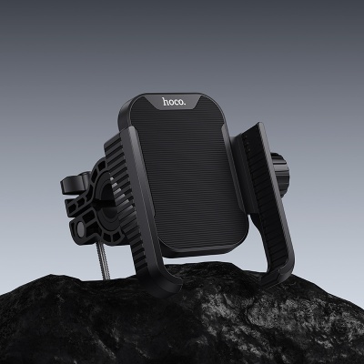 Держатель телефона для мотоцикла/велосипеда HOCO H91 Milly, зажимной, на руль, черный