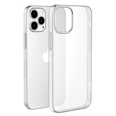 Чехол HOCO TPU Light Series для iPhone 12 6.1", прозрачный, 0,8 мм