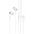 Проводные наушники HOCO M101 Pro Crystal, Type-C, 1.2 м, белый