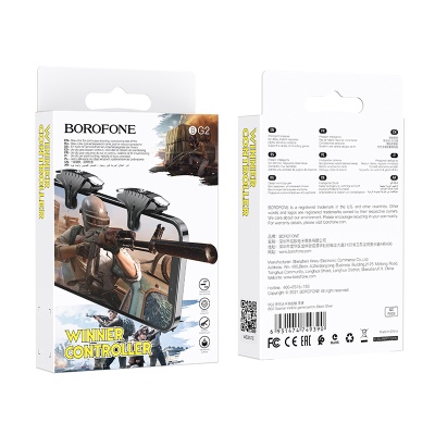 Триггеры BOROFONE BG2 Spartan, черный