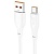 Кабель USB HOCO X93 Force USB - Type-C, 6A, 100W, 1 м, белый