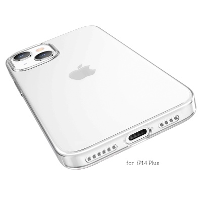 Чехол HOCO TPU Light Series для iPhone 14 Plus 6.7", прозрачный