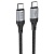 Кабель USB-C HOCO X102 Fresh Type-C - Type-C, 3A, 60W, 1 м, черный