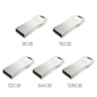 USB флеш-накопитель HOCO UD4, 8GB, серебристый
