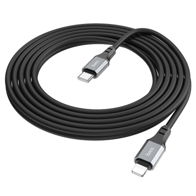 Кабель USB-C HOCO X92 Honest Type-C - Lightning, 20W, 3 м, черный