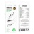 Кабель USB-C BOROFONE BX114 Structure Type-C - Type-C, 3A, 60W, 1 м, белый
