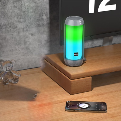 Портативная колонка BOROFONE BR25 Crazy sound, Bluetooth, серый