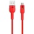 Кабель USB BOROFONE BU17 Starlight USB - MicroUSB, 2.4А, 1.2 м, красный