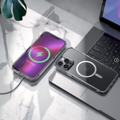 Чехол HOCO TPU Magnetic series для iPhone 14 Pro 6.1", прозрачный