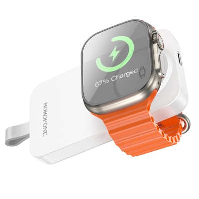 Портативный аккумулятор BOROFONE BJ61 Emergency, для Apple watch, 2500 мА⋅ч, белый